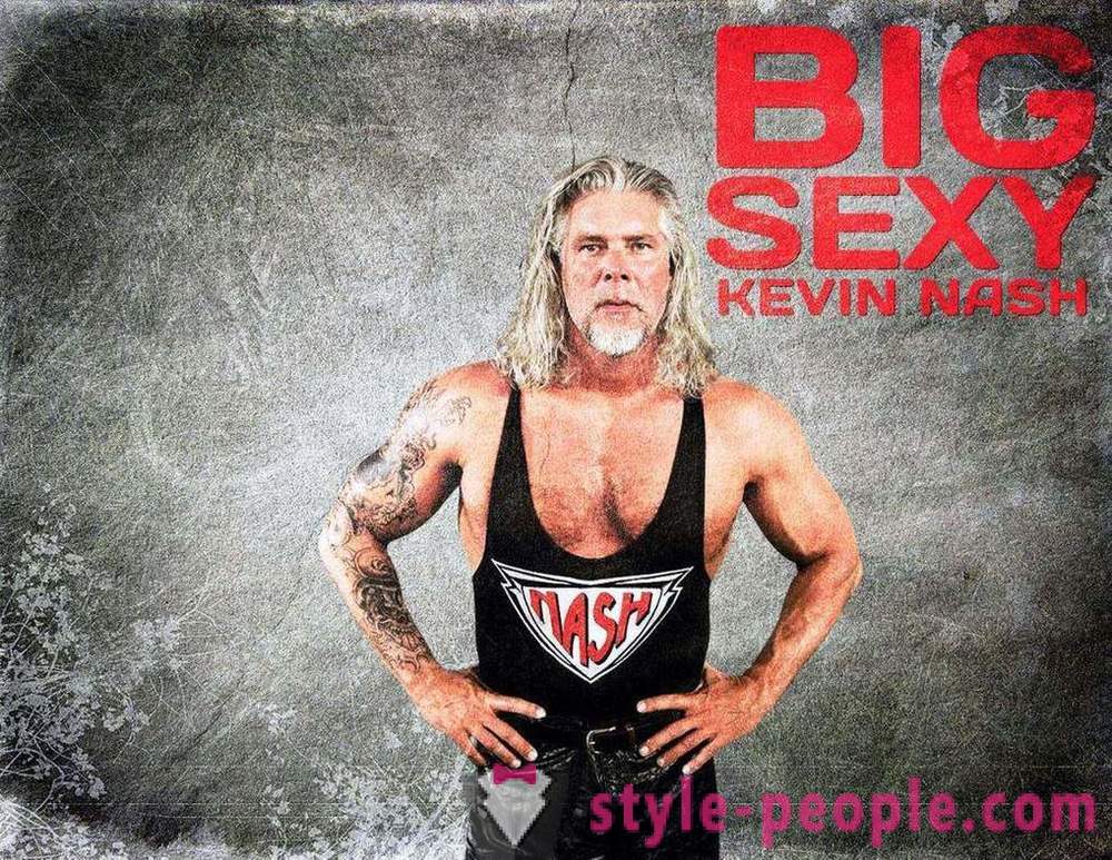 Kevin Nash: elulugu, pikkus, kaal, sportlikku sooritusvõimet, parim võitleb, karjääri televisiooni ja foto maadleja