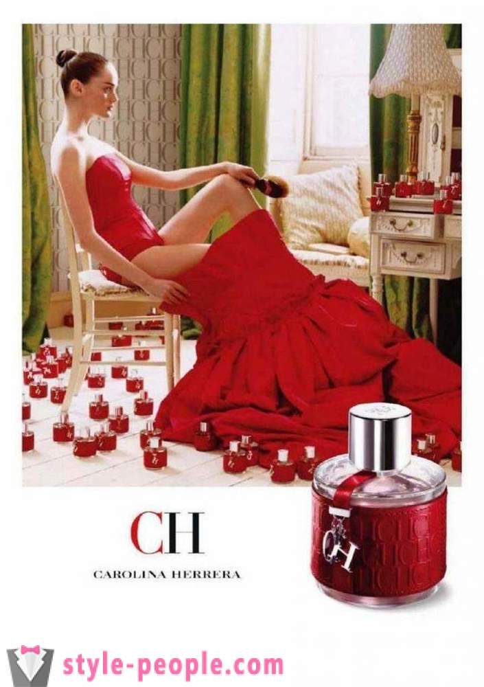 Perfume Carolina Herrera: kirjeldust maitsed, tüübid, tootja ja ülevaateid