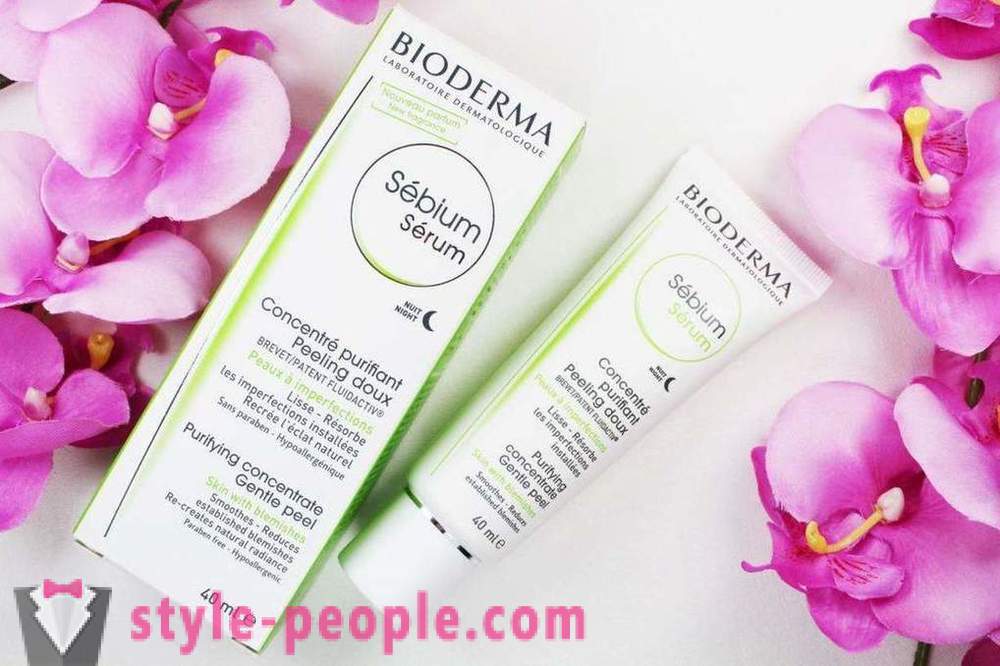 Cream Bioderma Sebium: kirjeldus, koostis, kosmeetikud ja klientide ülevaateid