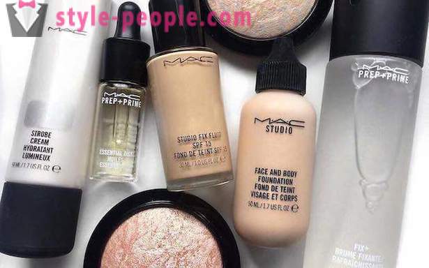 Professional kosmeetika MAC: Enimmüüdud ja lühikirjeldus