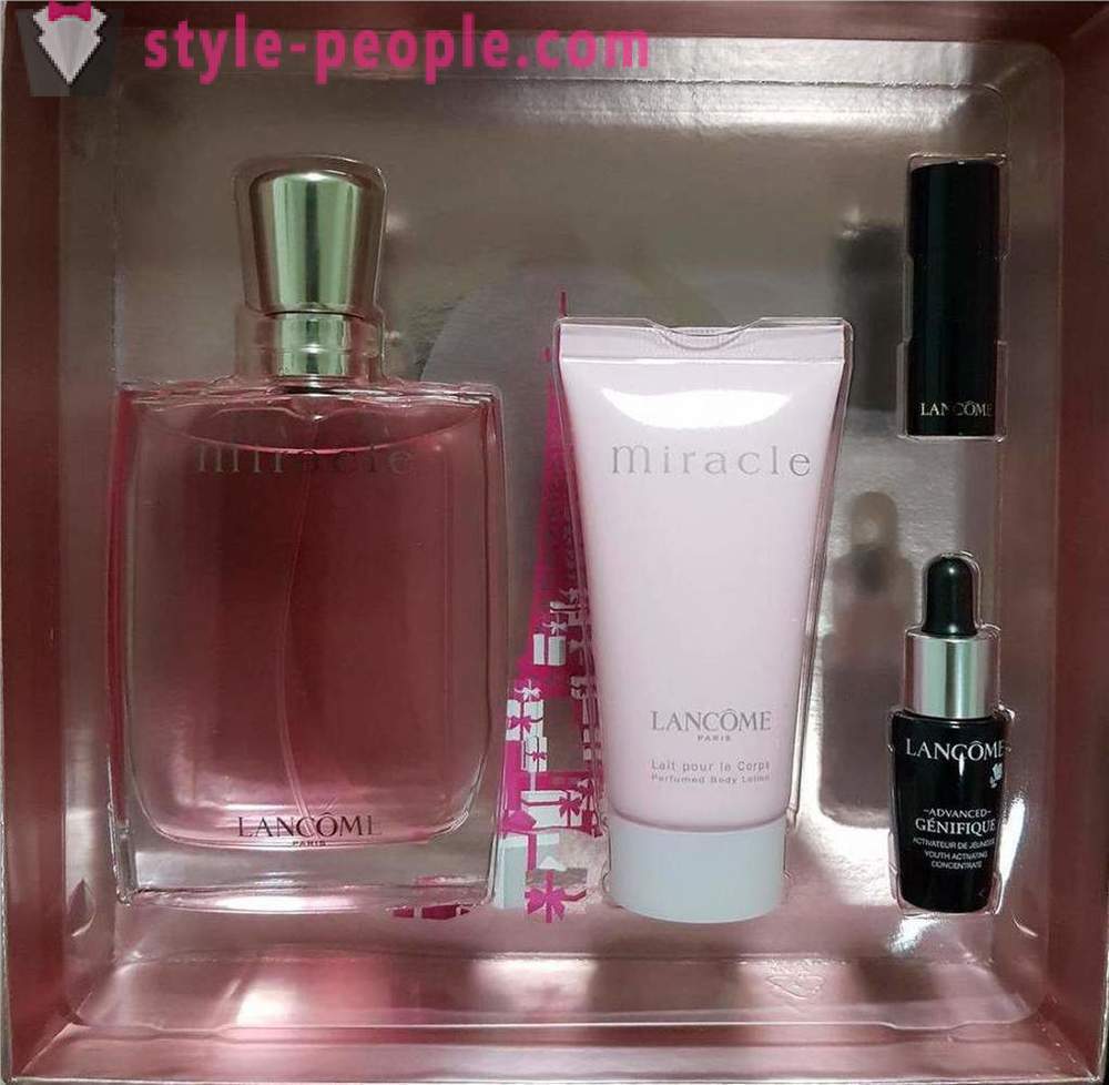 Parfüümid ja kosmeetika Lancome Miracle: ülevaateid, kirjeldused, kommentaarid