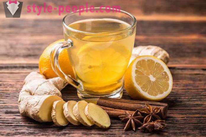 Salenemist tee ingveri ja sidruniga: retseptid, ülevaateid