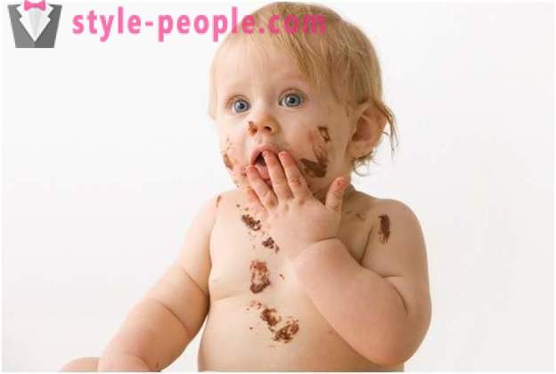 Laps armastab šokolaadi: kasutamise maiuspalad