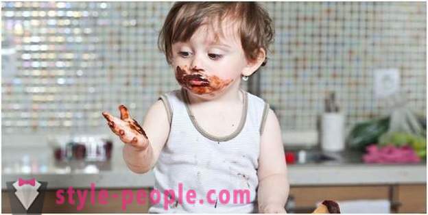 Laps armastab šokolaadi: kasutamise maiuspalad