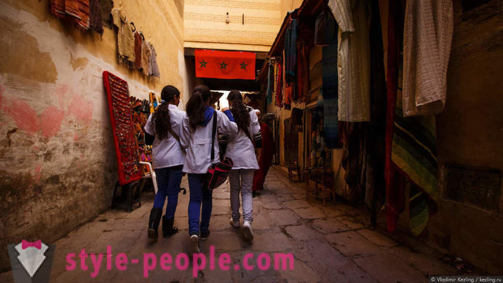 Maroko muinasjutt a haisev Fes