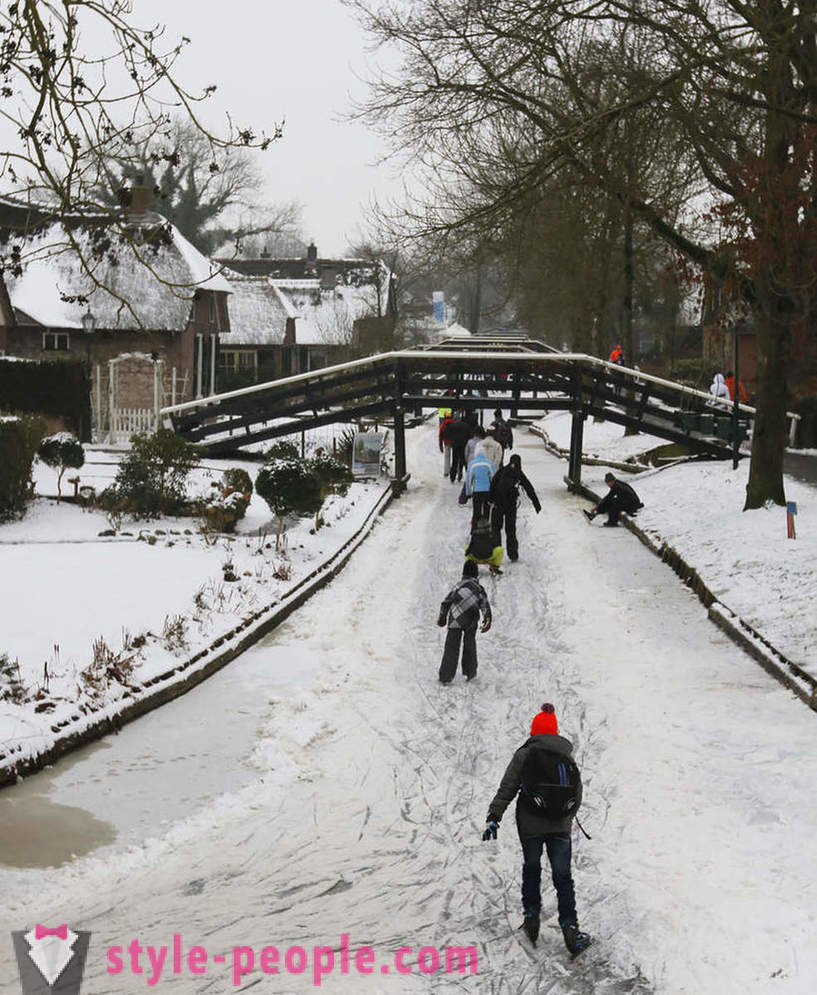 Küla ilma teede Hollandis