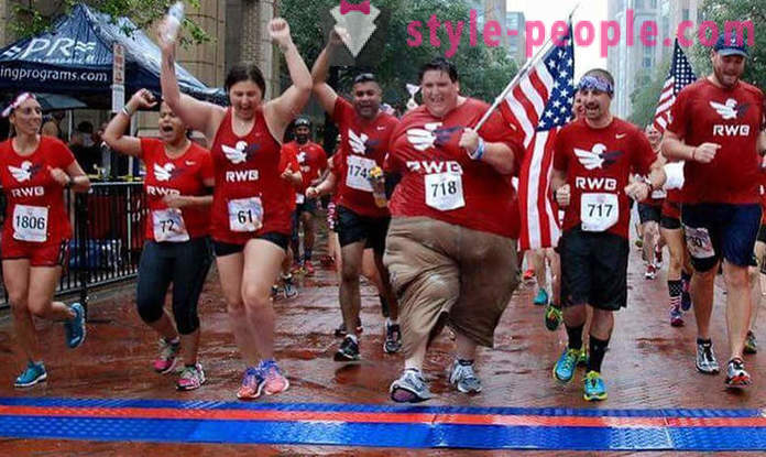 Käivita, peatumata: mees kaalub 250 kg inspireerib inimesi oma eeskujuga