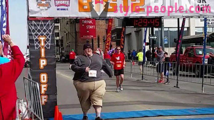 Käivita, peatumata: mees kaalub 250 kg inspireerib inimesi oma eeskujuga