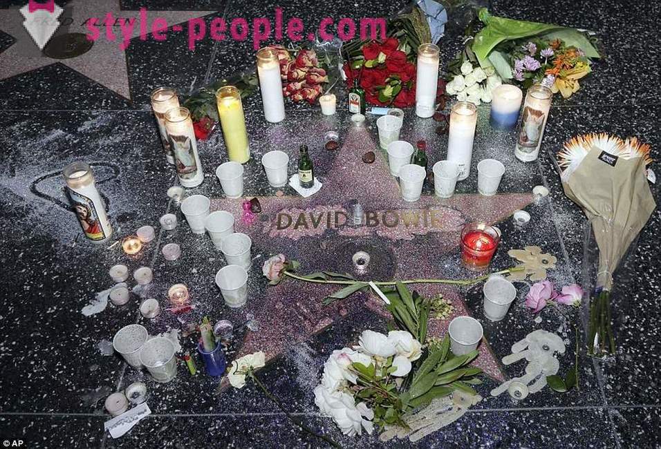 Fännid hüvasti David Bowie