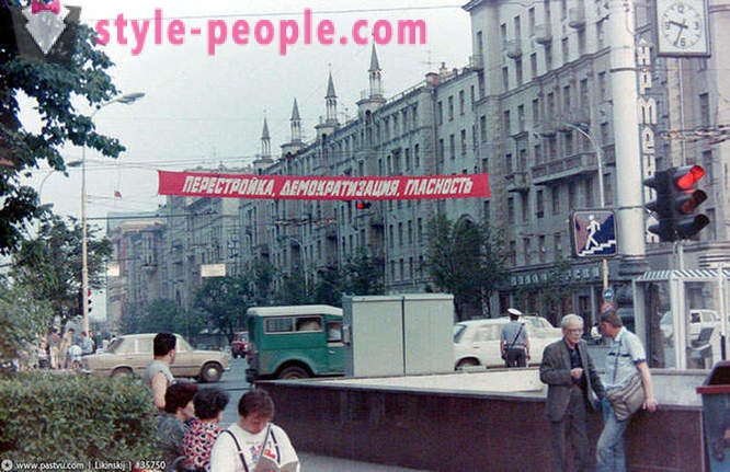 Kõnni Moskvas aastal 1989