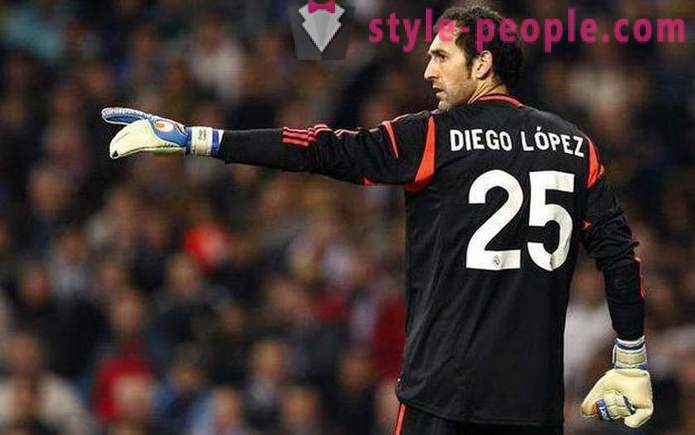 Väravavaht Diego Lopez jalgpalli karjääri