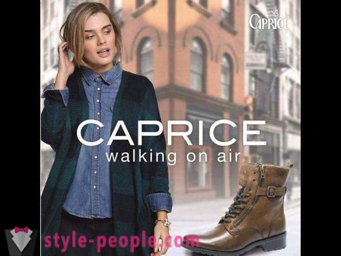 Caprice kingad firma: klientide ülevaateid, mudel ja tootja