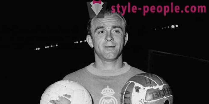 Jalgpallur Alfredo Di Stefano: elulugu ja huvitavaid fakte