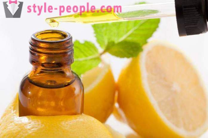 Lemon eeterlikku õli: omadused, rakendused, ülevaateid